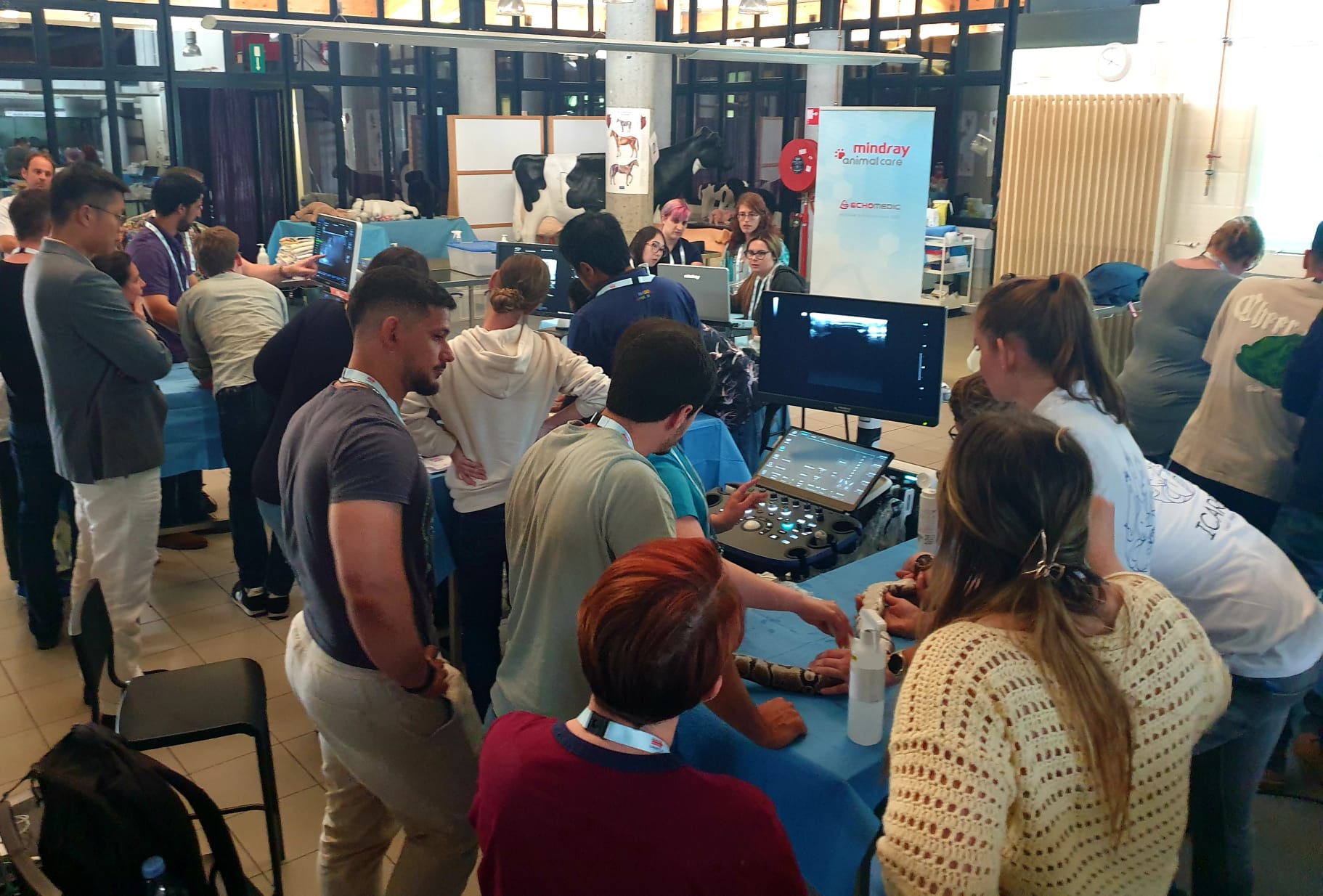 Gedurende het iCare congress van 2024 hadden Echomedic en Mindray hadden het genoegen de ultrasound hands-on training op exoten te mogen ondersteunen.