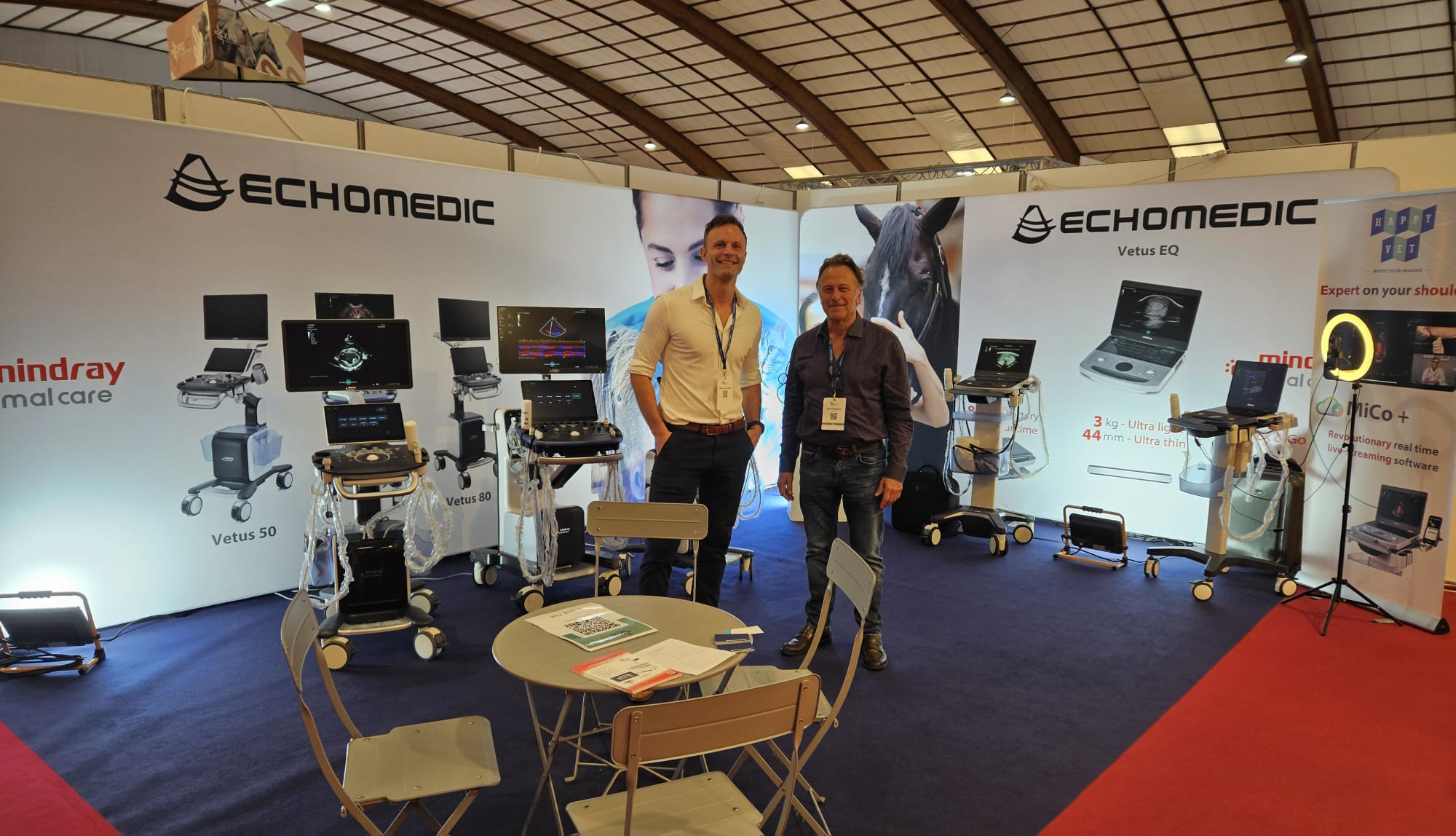 That's a wrap! Het waren twee drukke dagen op Expovet 2024! We hadden het genoegen om nieuwe klanten te ontmoeten en oude klanten terug te zien en om de fantastische echosystemen van Mindray Animal Medical in de kijker te zetten. 

Moving strong.. on and on!