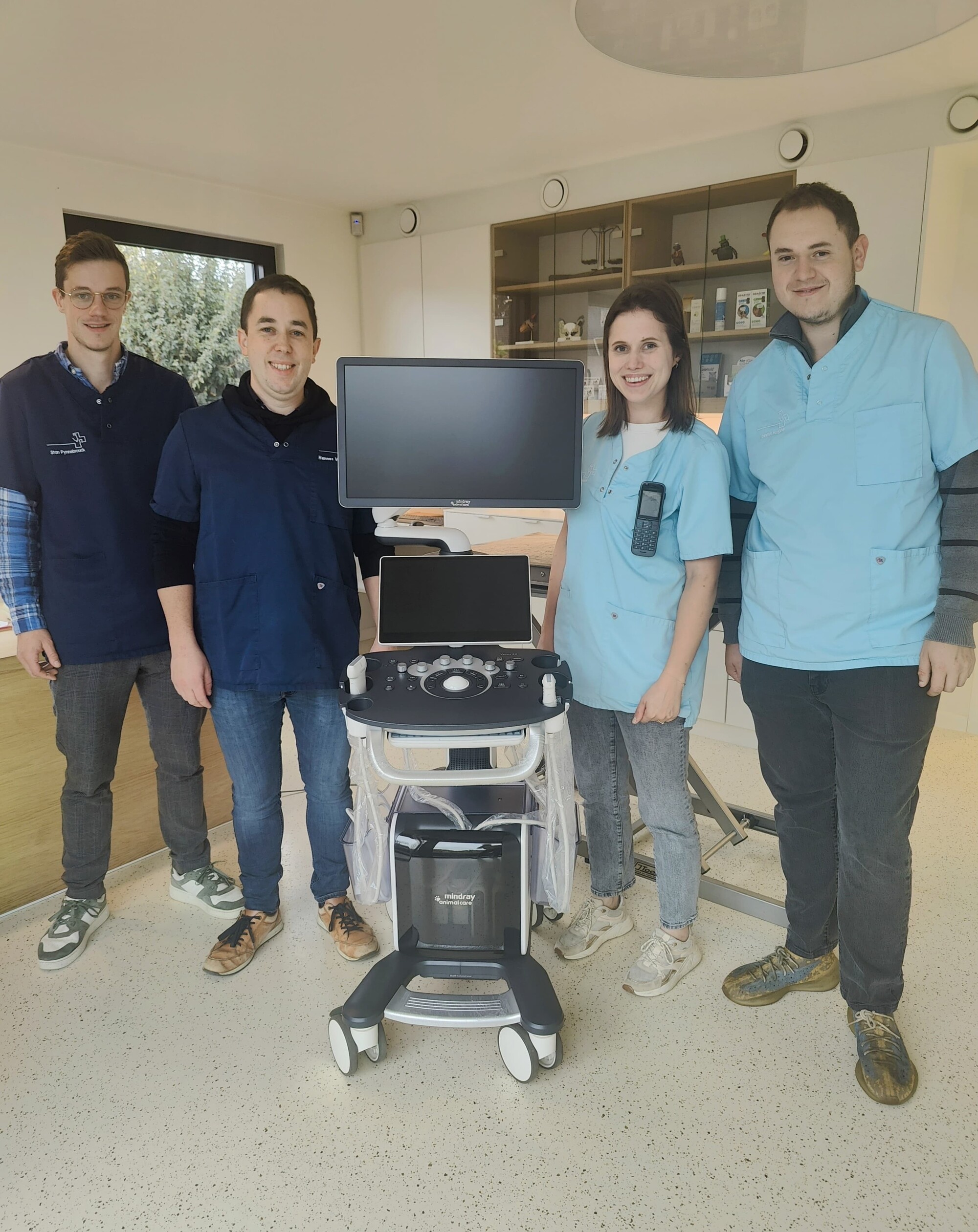 Installatie bij Animedix van een Vetus 50
