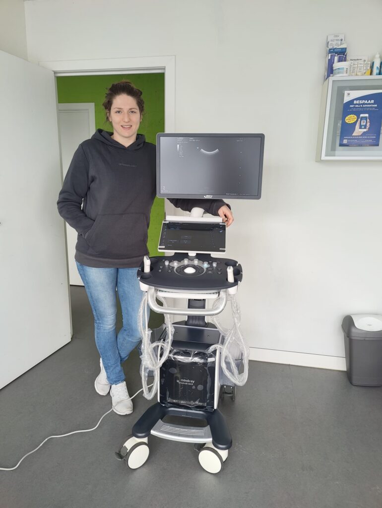 Installatie Vetus 50 bij Dr. Ellen De Ryck van Animell