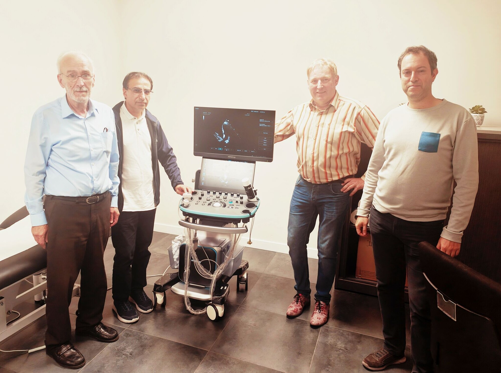 Trots om de installatie van een Mindray Resona i9 in een gloednieuwe cardio privékliniek in Brussel deze week aan te kondigen!