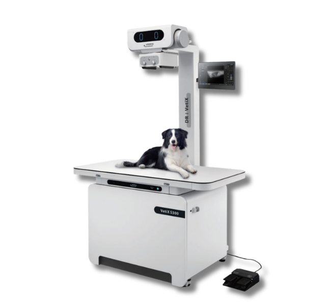 Mindray VetiX S300 geavanceerd DR-systeem voor veterinaire digitale radiografie met uitgebreide meetmogelijkheden