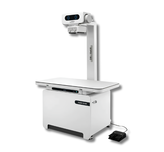 Mindray VetiX S380 premium DR systeem voor veterinaire digitale radiografie met touchscreen en laser-diktebepaling
