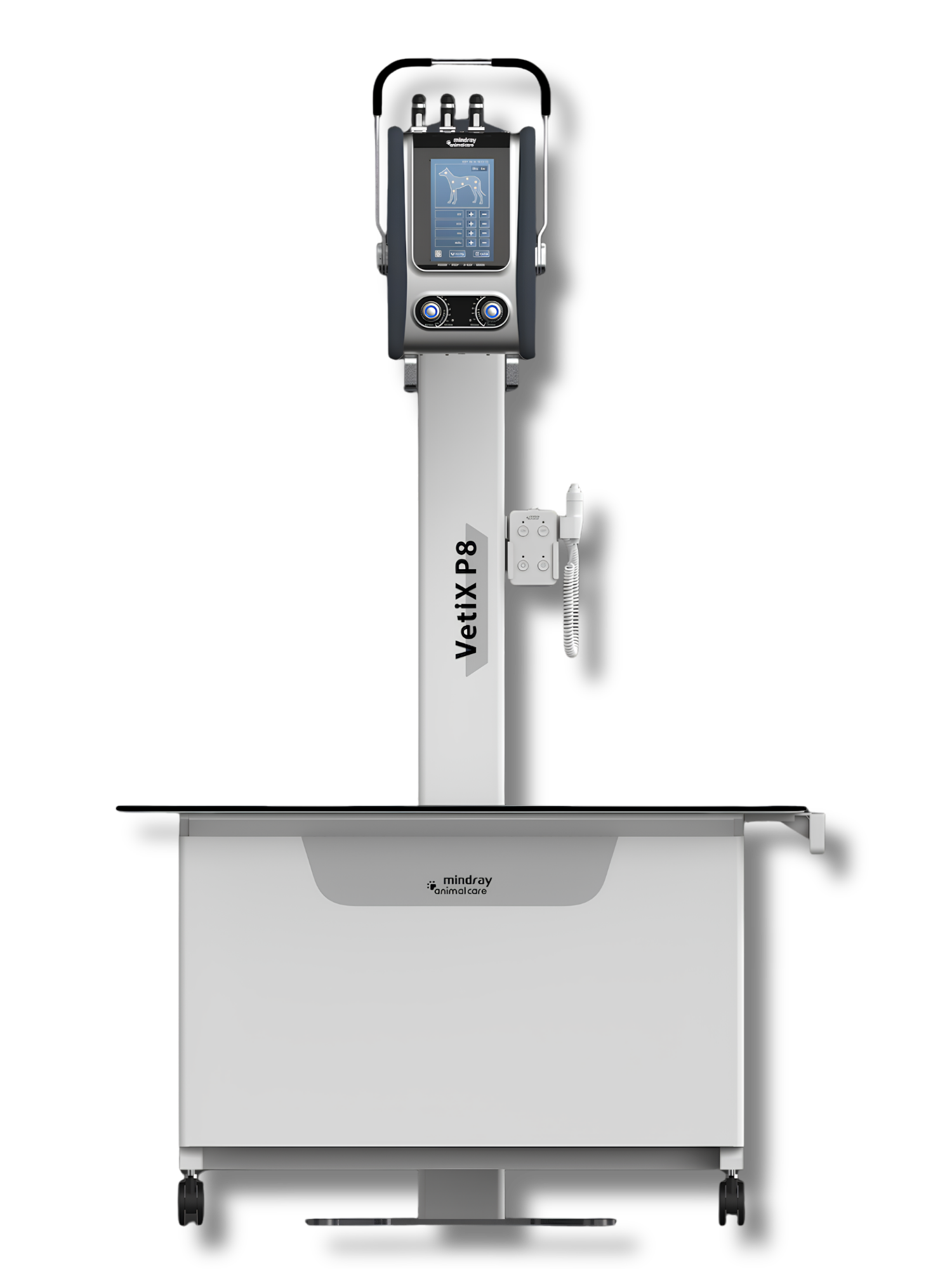 Mindray VetiX P8 compact Full DR systeem voor veterinaire digitale radiografie bij huisdieren en paarden