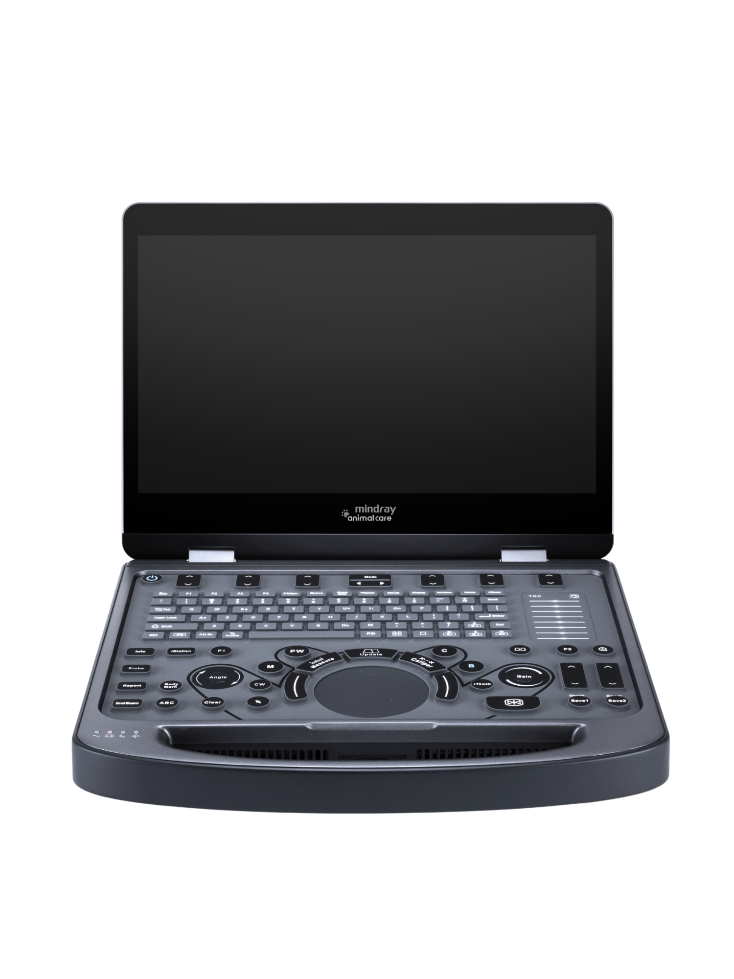 Mindray Vetus E5 | Efficient Veterinary Ultrasound System - Echomedic Mindray Vetus E5 draagbare veterinaire echografie voor abdominale en POCUS-toepassingen bij gezelschapsdieren, paarden en exotische dieren