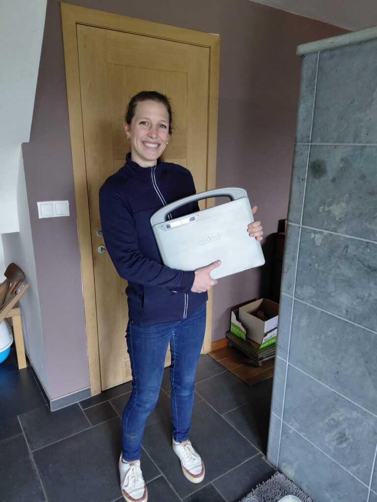 Installatie Vetus EQ bij Dr. Alicia Bossuroy