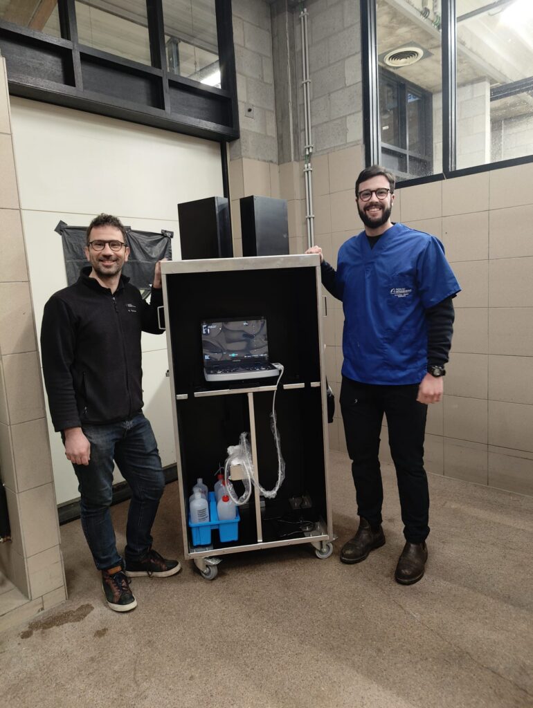 Installatie Vetus EQ bij universiteit Gent – Dr. Bart Pardon