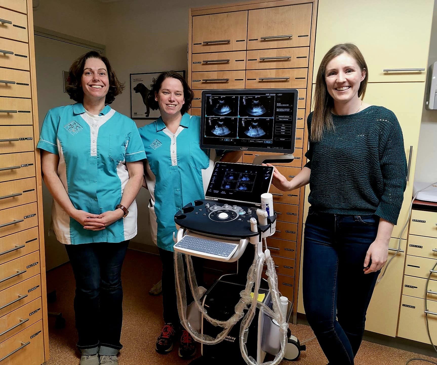 Dr. Veldwachter van DAP Oostkapelle kozen voor de Vetus 50 van Mindray Animal! Dr. Veldwachter zocht een goed systeem voor goede abdominale echografie met optie om te kunnen doorgroeien naar cardio.