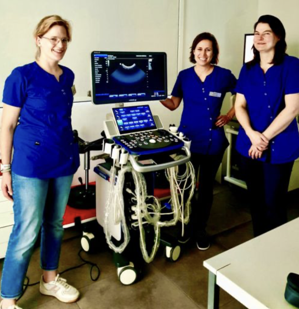 Hartelijk dank voor de lange samenwerking en uw vertrouwen in Mindray en Echomedic, Dr Ooms!