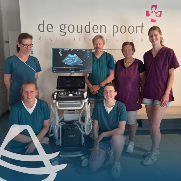 De Gouden Poort investeert in een Mindray Vetus 80