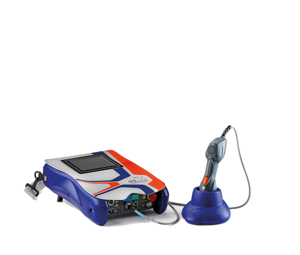 De ASA Laser Mphi Vet Orange is een klasse 4 MLS®-laser met een piekvermogen van 75 W en een gemiddeld vermogen tot 1,2 W. Compact en draagbaar, met twee onafhankelijke kanalen en meer dan tachtig protocollen voor honden, katten, paarden en exotische dieren.