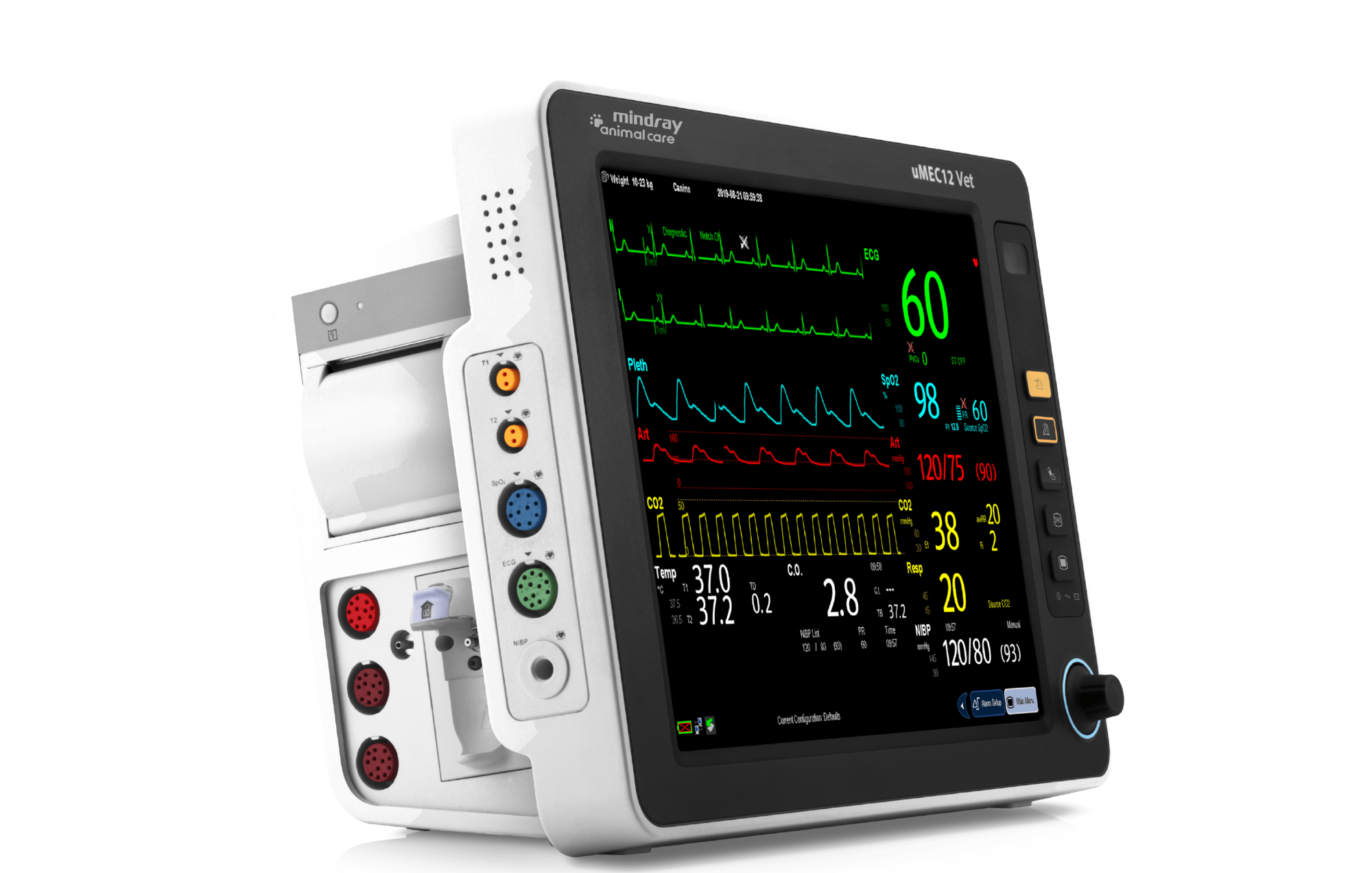 Mindray uMEC12 Vet veterinaire patiëntmonitor