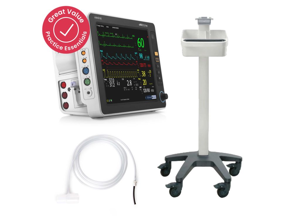 Mindray uMEC12 Vet Mindray uMEC12 Vet veterinaire patiëntmonitor