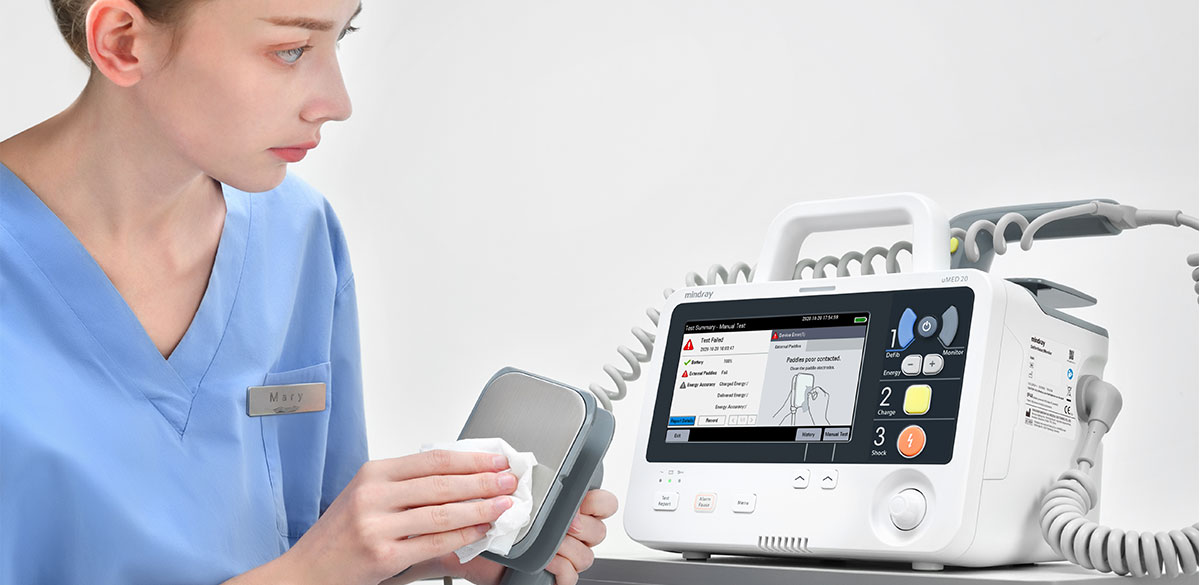 Mindray uMED 20 Vet Mindray uMED 20 Vet veterinaire defibrillator-monitor