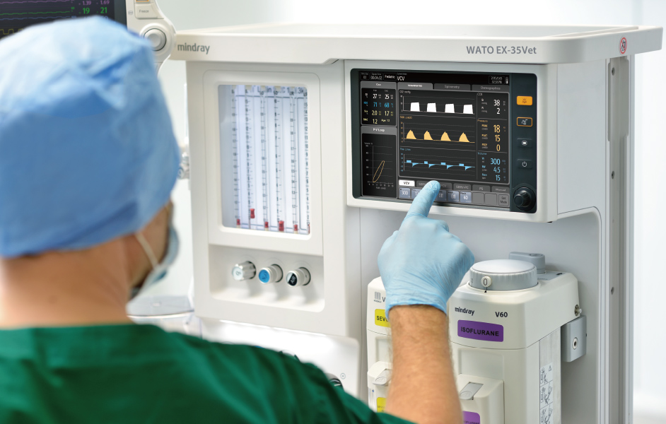 Mindray WATO EX-35 Vet Mindray WATO EX-35 Vet veterinair anesthesiesysteem