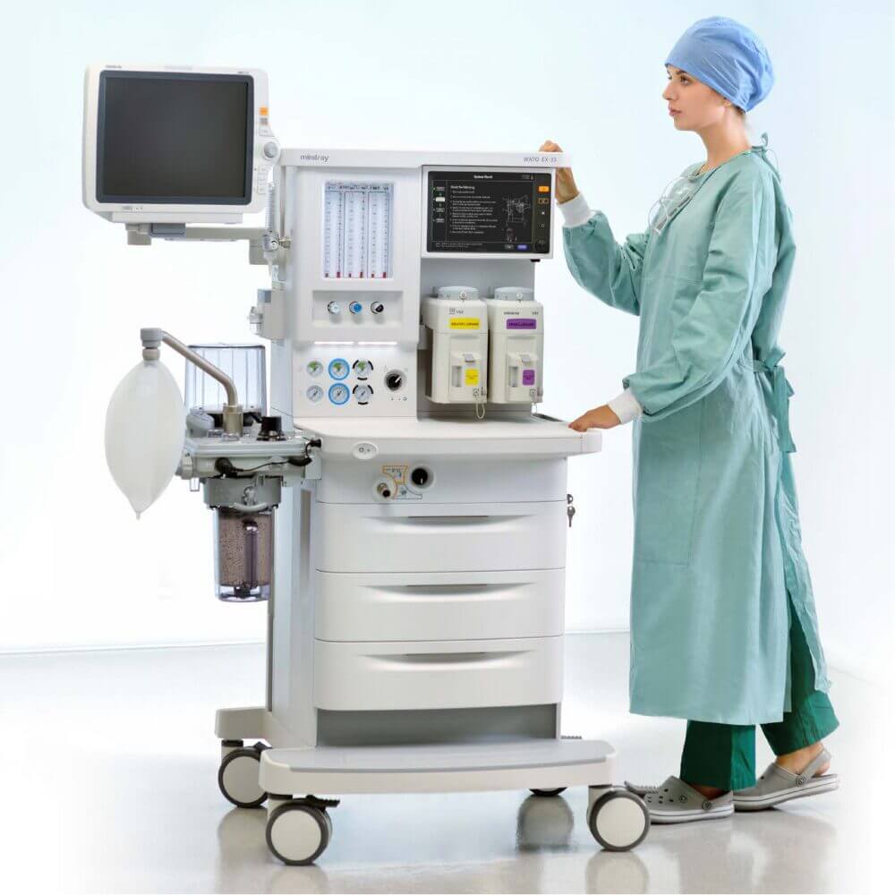 Mindray WATO EX-35 Vet Mindray WATO EX-35 Vet veterinair anesthesiesysteem